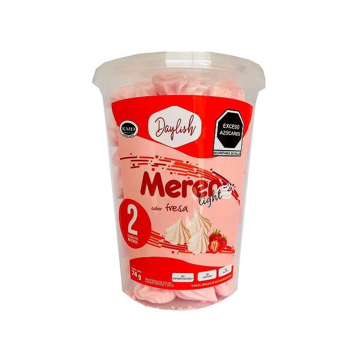 Merengues Fresa Daylish 74 Gr — Alegrías y Merengues