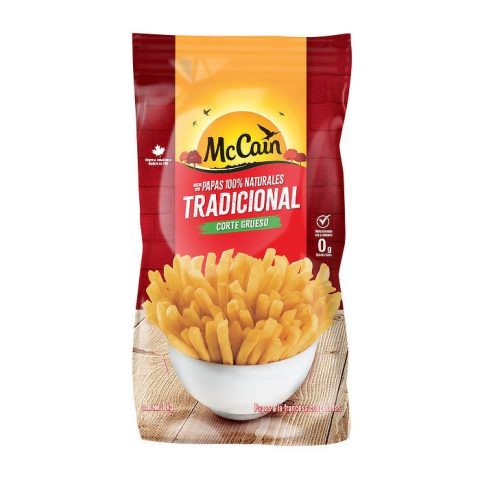 Papas Fritas Clasicas Gruesas Mccain 1 Kg