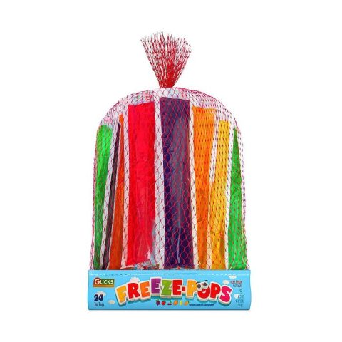 Congeladas Freeze-pops Glicks 24 Pzas
