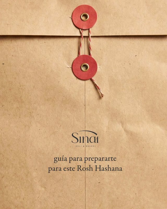 Tu guía para llegar a Rosh Hashanah con todo resuelto. 🍎🍯🤌🏼 Sigue los pasos, arma tu mesa y deja que Sinai se…