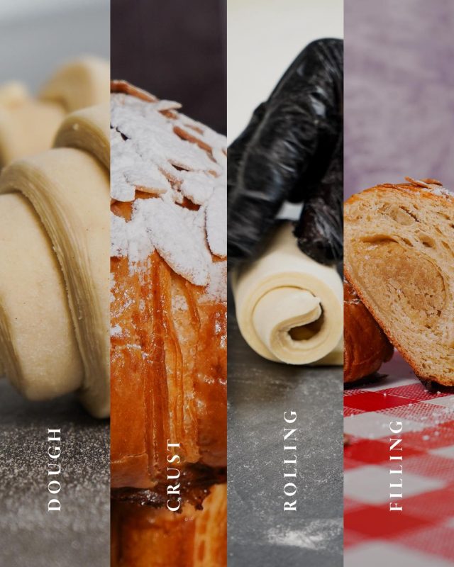 The anatomy of our almond croissant. 🥐 Y si… aunque no lo creas, es de masa madre! ¿Ya lo probaste?