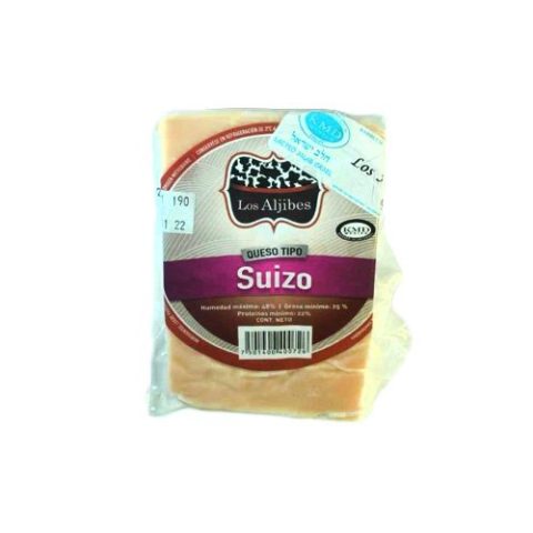 Queso Suizo Aljibes Pza 400 Gr Aprox