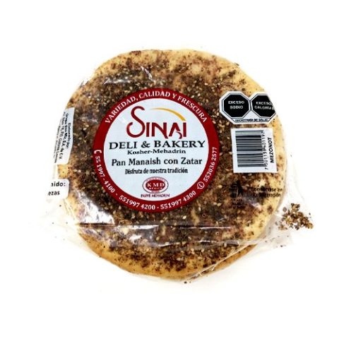 Pan Manaish con Zaatar Sinai 3 Pzas