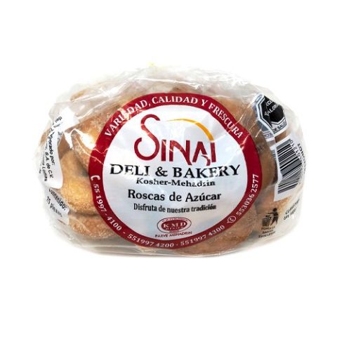 Roscas de Azúcar Sinai 25 Pzas