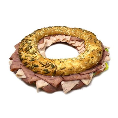 Bagel Gigante de Carnes Frías Sinai