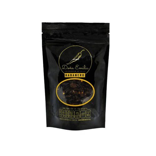Chicharron de Chile Habanero Doña Emilia 50 Gr — Chiles y Salsas