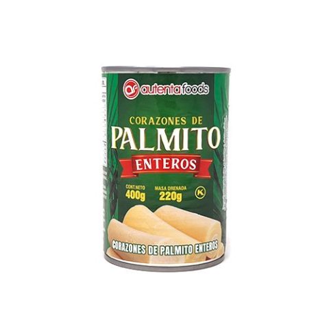 Palmitos Enteros Autentafoods 400 Gr