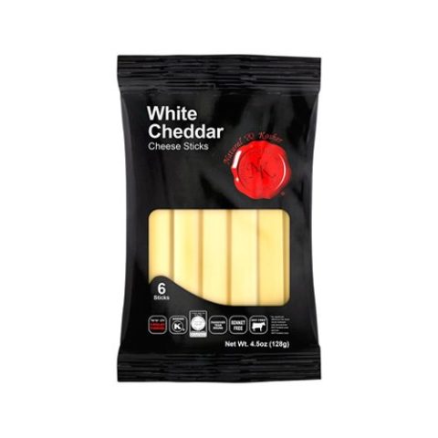 Queso Cheddar en Barritas Natural & Kosher 128 Gr