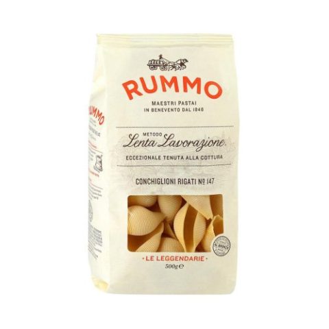 Pasta Conchiglioni Rigati No. 147 Rummo 500 Gr