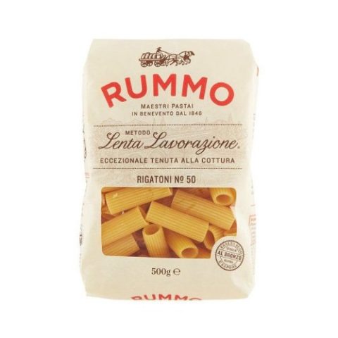Pasta Rigatoni No. 50 Rummo 500 Gr