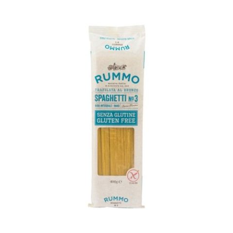 Pasta Espaguetti No. 3 Sin Gluten Rummo 400 Gr