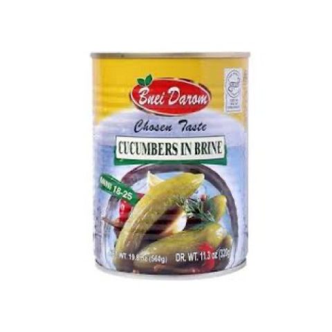 Pepinillos en Salmuera Largos Bnei Darom 560 Gr