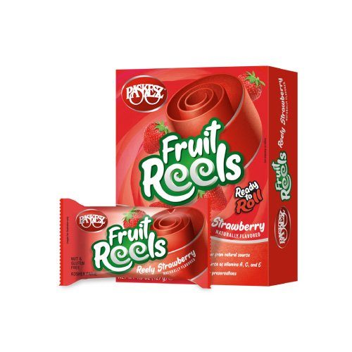 Fruit Reels Fresa Paskesz 127 Gr — Dulces y Golosinas