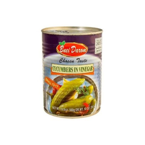 Pepinillos en Vinagre Bnei Darom 560 Gr