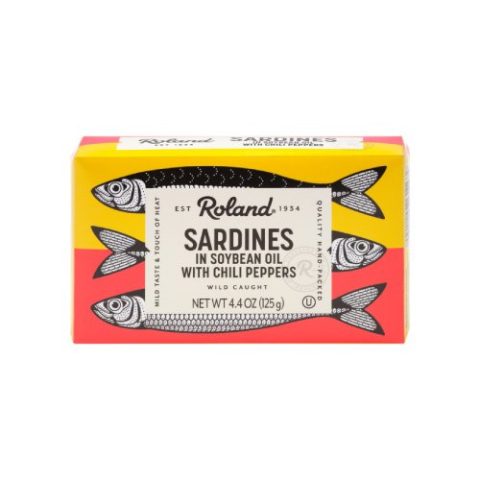 Sardinas con Pimiento Picante Roland 125 Gr