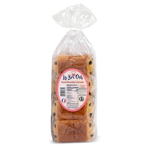 Croissants Frances Relleno de Chocolate la Bri Osh 360 Gr — Pan Dulce