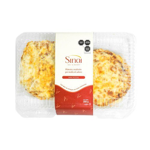 Mini Pizza Sinai 6 Pzas — Congelados Lácteos