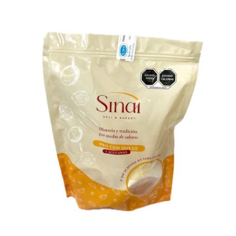 Pan con Queso y Aceituna Sinai 4 Pzas