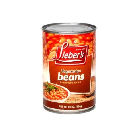 Frijoles Vegetarianos Lieber's 454 Gr