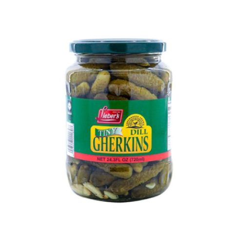 Pepinillos Mini en Salmuera Lieber's 720 Ml