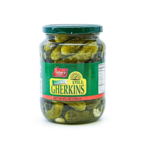 Pepinillos Chicos en Salmuera Lieber's 720 Ml