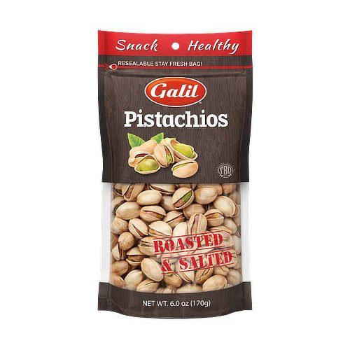 Pistaches con Cascara Tostados y Saladas Galil 170 Gr — Fruta Seca: Enchilado, Acaramelado