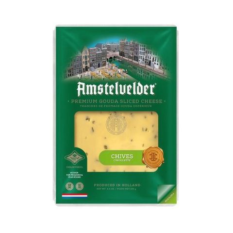 Queso Gouda con Cebollin Amstelvelder 125 Gr