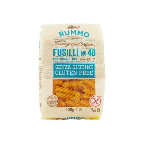 Pasta Fusilli No. 48 Sin Gluten Rummo 400 Gr