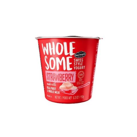 Yogurt Wholesome Fresa Norman's 150 Gr