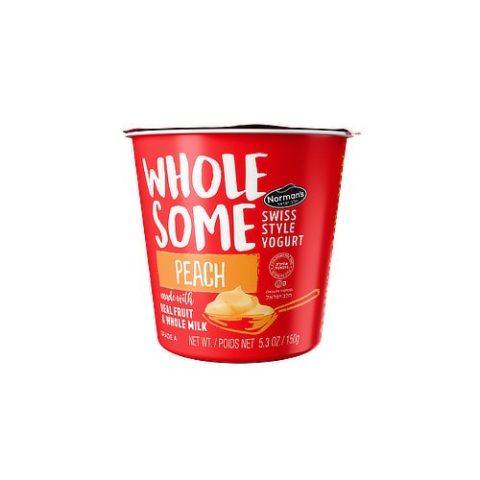Yogurt Wholesome Durazno Norman's 150 Gr