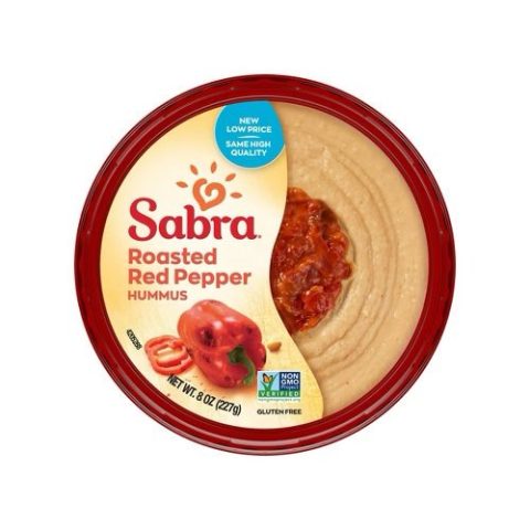 Hummus de Pimiento Rojo Asado Sabra 227 Gr