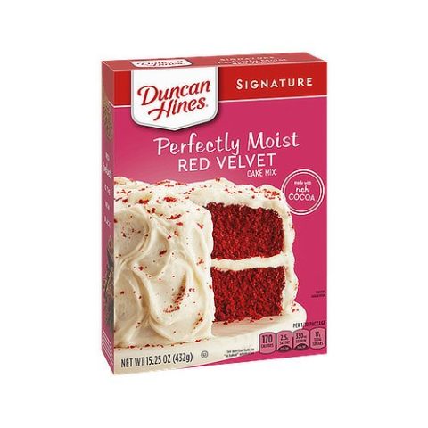 Harina para Pastel Red Velvet Duncan Hines 432 Gr