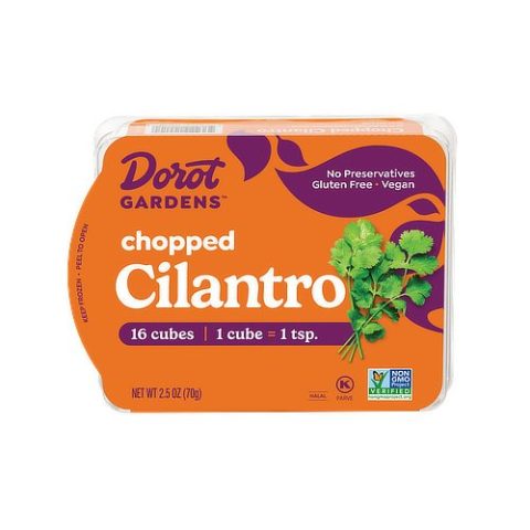 Cubos de Cilantro Picado para Cocinar Dorot 70 Gr