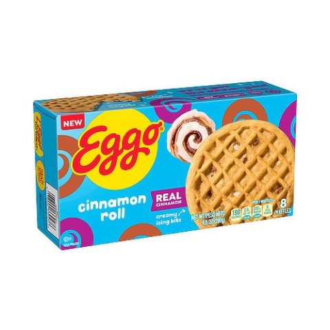 Waffles de Rollo de Canela Eggo 280 Gr