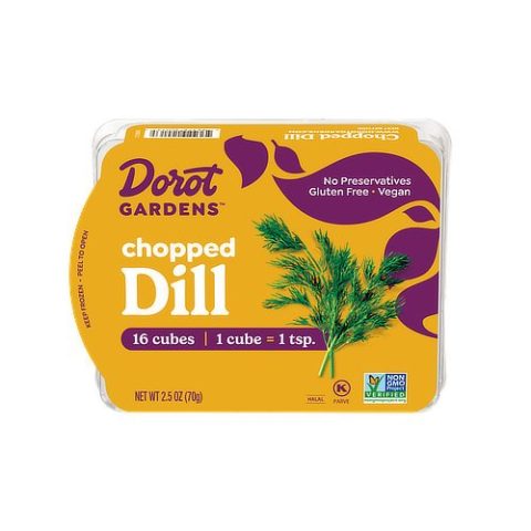 Cubos de Eneldo Picado para Cocinar Dorot 70 Gr