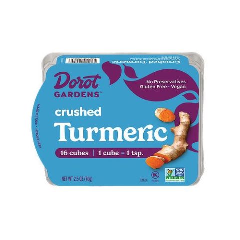 Cubos de Curcuma para Cocinar Dorot 70 Gr