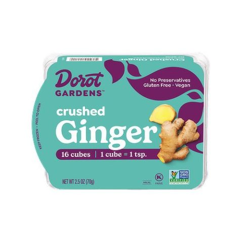 Cubos de Jengibre Machacado para Cocinar Dorot 70 Gr