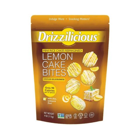 Mini Galletas de Arroz Limón Drizzilicious 113 Gr