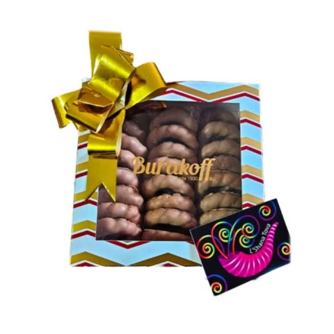 Galletas de Chocolate Oscuro Burakoff 25 Pzas - Fiestas