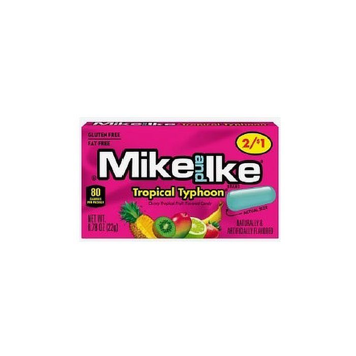 Mike And Ike Tropical Thyphoon 22 Gr — Dulces y Golosinas