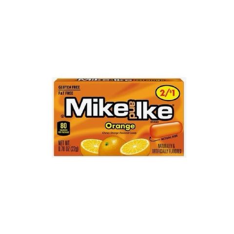 Mike And Ike Naranja 22 Gr