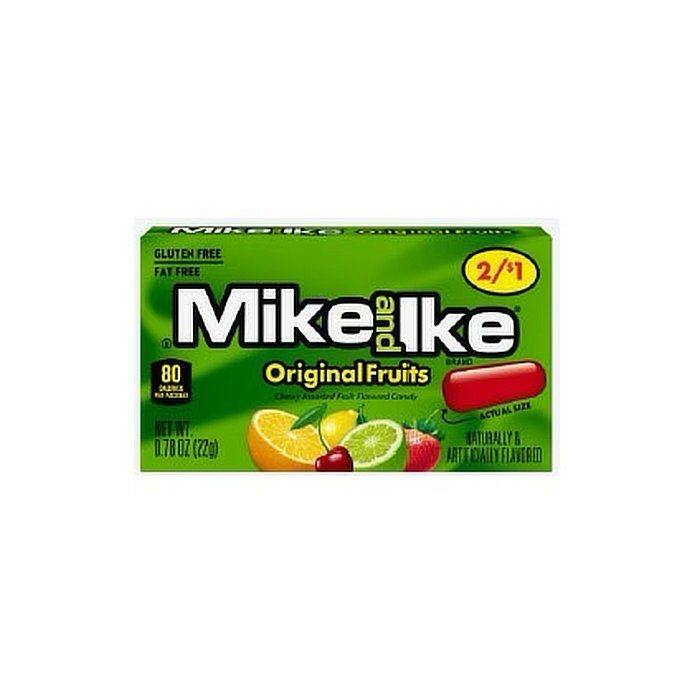 Mike And Ike Frutas 22 Gr — Dulces y Golosinas