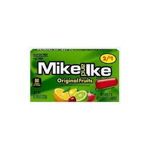 Mike And Ike Frutas 22 Gr