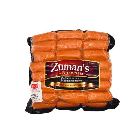 Salchicha de Res Cocktail Zuman's 500 Gr