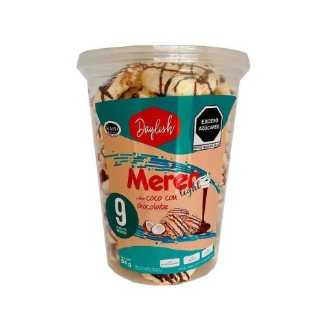 Merengues Coco con Chocolate Daylish 84 Gr